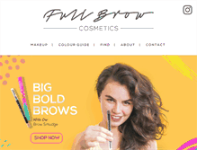 Tablet Screenshot of fullbrow.com